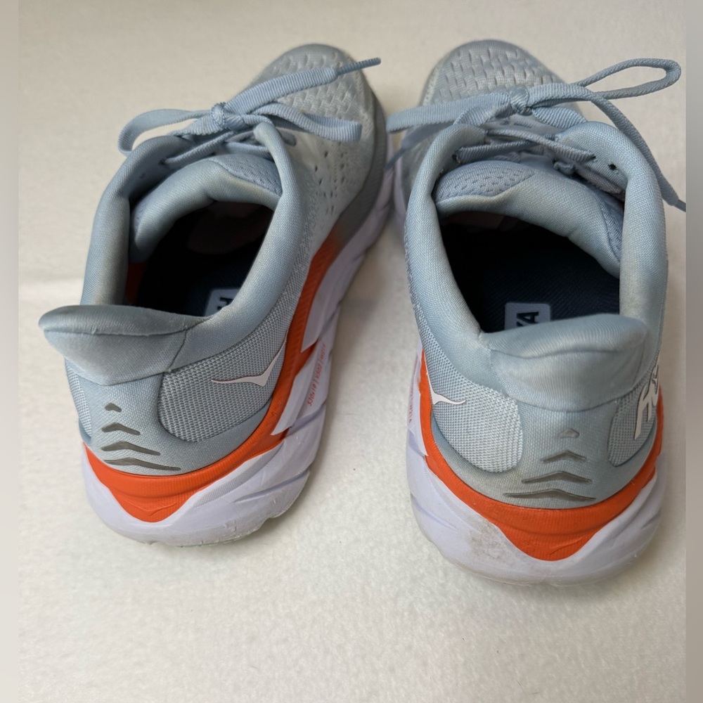 Hoka Clifton 8 Running Shoes Sz 9 Fog/Plein Air - Picture 3 of 7